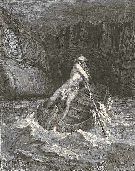 Charon, The Ferryman of Hell của Gustave Dore (1880)