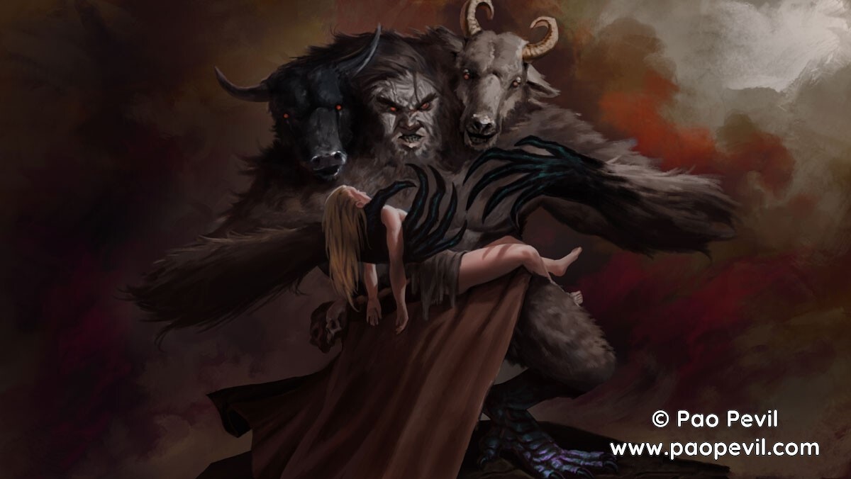 Vua quỷ Asmodeus giết 7 chú rể theo đuổi Sarah, và chiếm lấy cơ thể nàng.