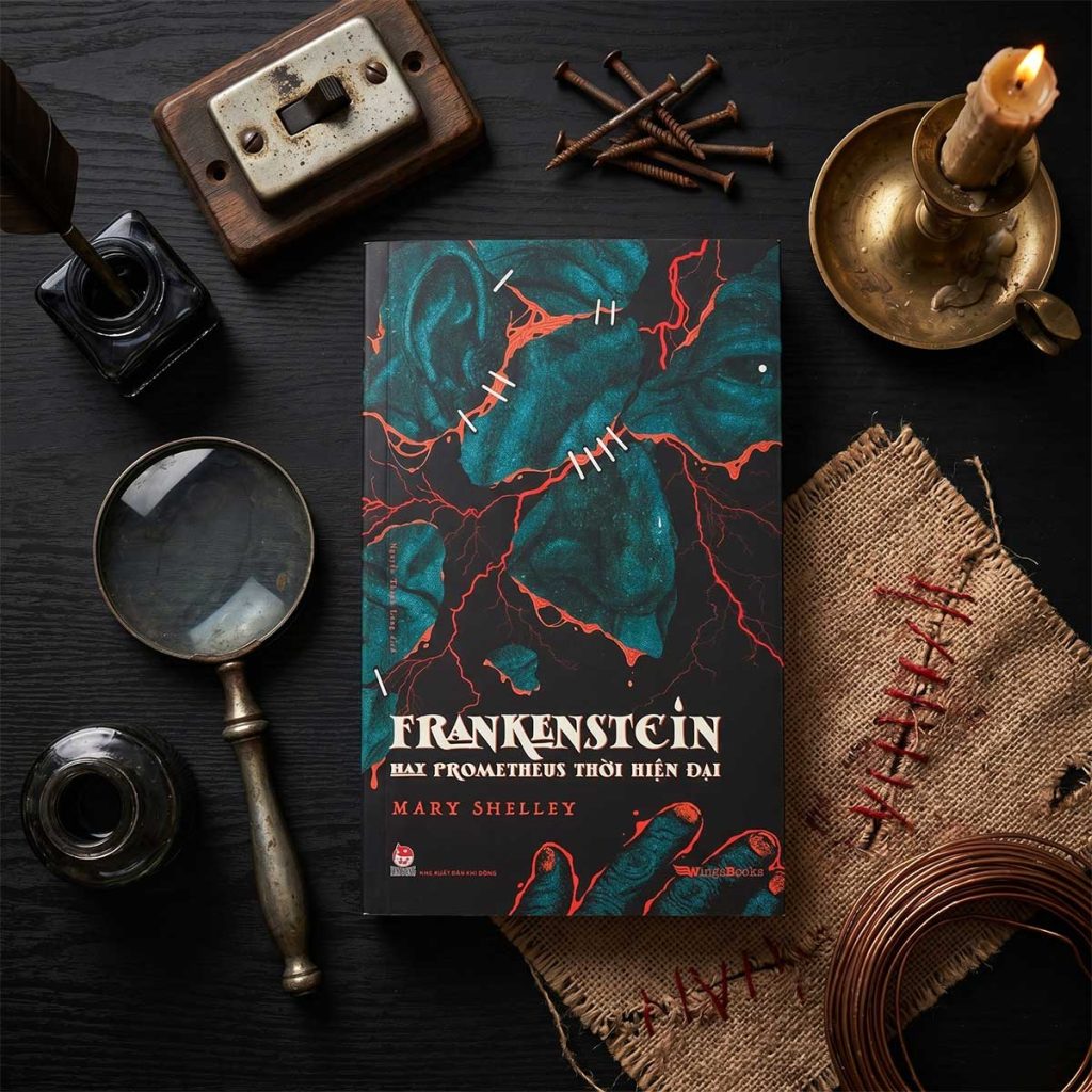 Hình ảnh trong bài viết Phân tích tính Quỷ dị trong tác phẩm Frankenstein hình ảnh bìa sách truyện frankenstein