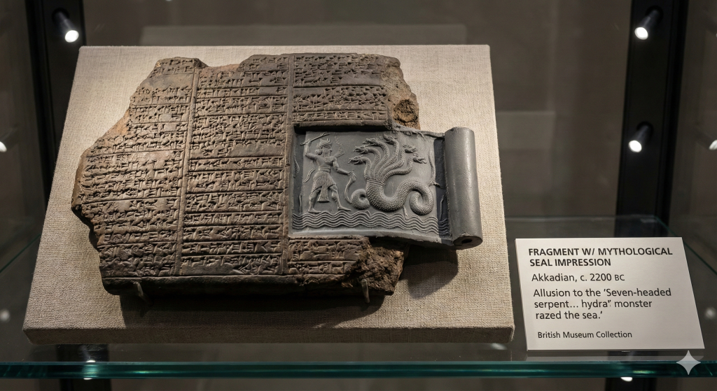 mảnh vỡ Accadian cổ nhất trong Bảo tàng Anh