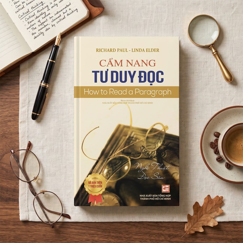 Hình ảnh gợi ý cho bài viết Cẩm nang Tư Duy Đọc - Richard Paul vs Linda Elder của Pao Pevil